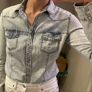 Denim shirt forever21